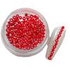 Festivo Año Nuevo Rojo Microcuentas de Diamante Material para Arte de Uñas Cristal Cuadrado Tridimensional Palo Decoración de Armadura para Uñas