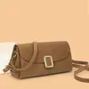 Bolso de Moda Lujo Ligero Tipo Acordeón Multicapa Cruzado para Mujer 2026 Nuevo Invierno Versátil Bolso de Oficina Bolso de Hombro Bajo el Brazo