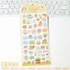 Pegatinas de cristal 3D de animales simples y lindas para niños y niñas, decoración de fundas de teléfono, pegatinas pequeñas, papelería
