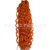 Comércio Exterior Peruca Russa Jessica Onda Cabelo de Crochê Cabelo Longo Cacheado Cachos Latino-Americanos Fibra Sintética Peruca de Onda Grande
