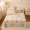 Sábana de Cama de Algodón 100% Clase A Algodón de Xinjiang Engrosada Cepillada Estampado Floral Funda Nórdica de Algodón Individual Doble Persona Cuatro Estaciones Uso en el Hogar