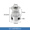 Rueda Síncrona 2Gt para Impresora 3D Polea de Transmisión de 16/20 Dientes Polea Activa para Motor Paso a Paso Mecánico Gt2