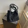 Bolso Tote de Gran Capacidad para Mujer, Estilo Retro, Moda Simple, Textura Casual, Bolso de Axila, Bolso de Hombro