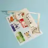 Pegatinas Personalizadas, Pegatinas de Frutas para Té de Leche Impermeables Autoadhesivas con Forma Especial, Pegatinas Personalizadas de Dibujos Animados DIY, Hechas a Medida Según tu Propio Diseño