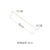 S925 prata DIY handmade orelha gancho cadeia acessórios unilateral abertura caixa cadeia cauda eardrop orelha longa fio brinco material