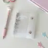 Hisocutem5 Mini Notebook Portátil para Estudante Caderno de Bolso Bloco de Notas DIY Caderno de Folhas Soltas Álbum de Fotos