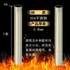 Tubo de Fumaça de Aço Inoxidável 304 Extra Espesso de 0,8 mm Fogão de Aquecimento Tubo de Fumaça de Caldeira Tubo de Fogão a Lenha Tubo de Chaminé