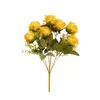 7 Cabeças Rosa Pérola Estilo Outono Cena de Casamento Sala de Estar Buquê Enfeites Flores Artificiais Fabricantes de Comércio Exterior Atacado Flores Artificiais