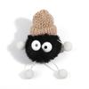 Colgante de Felpa de Conejo Rex de Dibujos Animados Transfronterizo de Amazon, Pequeño Duende de Hollín, Bola de Felpa, Muñeca Pequeña, Bolsita, Accesorio para Colgar