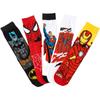 Calcetines Medianos de Moda para Hombre de Algodón Cuatro Estaciones Anime para Mujer Superman Batman Spiderman Iron Man Calcetines para Hombre Calcetines Transfronterizos