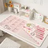Alfombrilla de escritorio de dibujos animados para estudiantes y niños, almohadilla protectora especial para escribir y estudiar, alfombrilla de escritorio impermeable y lavable