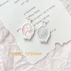Dulce Brisa Fresca Princesa de las Hadas Alicia Campana Jazmín Blancanieves Colgante Pulsera DIY Collar Accesorios con Cuentas