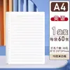 Caderno Refilável Deli 60 Páginas Papel de Reposição 20 Furos 26 Furos 30 Furos A5 B5 Papel Refilável A4 Caderno Espiral