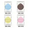 Esponja de Polvo Súper Suave tipo Malvavisco, Esponja de Polvo Color Durazno, Doble Uso para Aplicación Seca y Húmeda, No Absorbe Mucho Polvo, Esponja de Maquillaje Especial para Base Cushion