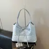 Bolsa Grande de Moda Transfronteiriça para Mulheres 2026 Novo Estilo Bolsa de Ombro Único para Sobrancelha Cor Contrastante Bolsa Tote de Mão Bolsa Saco