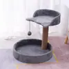 Ninho de Gato, Arranhador Quente de Inverno para Gatos, Ninho de Gato, Estrutura Vertical de Sisal Resistente ao Desgaste e Sem Fiapos para Gatos, Brinquedos e Acessórios para Gatos