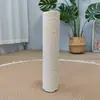 Accesorios para árbol de gato DIY casero poste de repuesto poste rascador para gato tubo de papel cáñamo sisal cáñamo amarillo poste de cuerda de papel piel de vaca rascar alcanzar el cielo