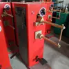 Pequena Máquina de Solda a Ponto por Resistência com Pedal para Tiras de Aço Inoxidável e Aço Galvanizado Painel de Malha Soldador por Projeção Soldador Pneumático