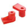 Clips de Fijación Rápidos de Plástico para Coche, Clips para Parachoques de Coche, Tuercas y Tornillos de Casquillo de Montaje en Forma de Ala, Adecuado para