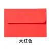 Sacos de Envelope A4 Coloridos com Boca Plana A7 com Logotipo Personalizado, Autoadesivos, para Cartões de Aniversário, Cartões de Convite, Capas de Papel, em Estoque, Vermelho, Roxo, Verde, Preto