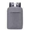 Mochila Moda Simples Casual Cor Sólida Repelente à Água Negócios Bolsa para Computador Leve Grande Capacidade Mochila de Viagem
