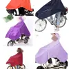 Impermeable para Bicicletas Eléctricas y Motocicletas, Poncho de Lluvia, a Prueba de Tormentas, Ampliado y Engrosado, para un o Dos Jinetes, Tejido Suave
