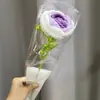 Ramo de Rosas de Ganchillo Terminado para el Día del Maestro, Día de la Madre, Boda, Decoración de Pared, Venta al por Mayor de Fábrica