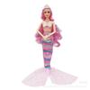 Saia de Lantejoulas com Miçangas de Virada de Brinquedo Vestido Sereia Cauda 30cm Vestido Bebê Bababi Moda