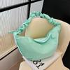 Bolso de Mujer Casual de Moda con Pliegues de Alto Valor Estético 2026 Nuevo Nicho Versátil Hombro Cruzado Bolso Empanada