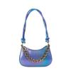 Bolso de mano brillante de moda, otoño 2023, nuevo bolso de cadena láser, bolso de hombro sencillo, estilo occidental, bolso de axila de moda