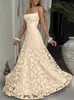 2026 Novo Estilo Europeu e Americano Alça Fina Jacquard Vestido Longo Emagrecedor Elegante Vestido de Gala Elegante Temperamento Transfronteiriça Mulheres
