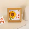 Regalo del Día del Maestro 2026 Adorno de Marco de Fotos de Flor de Cerámica para Maestras y Maestros, Producto Terminado Hecho a Mano para Jardín de Infantes