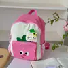 2026 Nueva Mochila Escolar Dibujos Animados Nuevo Casual Alta Apariencia Mochila Linda Guardería Bebé Textura Bolso de Doble Hombro para Mujer