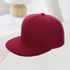 Sombrero Hip-Hop de Nuevo Estilo de Color Sólido Bloqueado con Logo Personalizado, Sombrero Versátil de Ala Plana de Moda Unisex, Sombrero de Baile Callejero de Moda