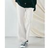 Rakuten Japonesa Em Estoque Novo Estilo Calça de Tricô Petite Cintura Alta Fluida Malha Solta Calça Wide-Leg Moda Primavera e Outono Feminino