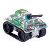 Tanque de hojalata de cuerda nostálgico de los años 80 Juguetes educativos para bebés y niños Premio de jardín de infantes Pequeño regalo Regalo