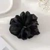 Nuevos Scrunchies de Color Sólido de Tamaño Grande para Mujer, Gomas para Moño de Alta Gama, Accesorios para el Cabello