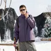 Jaqueta Outdoor para Caminhada de Casal Explorador, Jaqueta com Capuz à Prova de Vento Masculina para Acampamento, Estilo Unissex