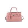 Bolsa Kelly de Moda Versátil com Padrão de Crocodilo de Venda Quente Transfronteiriça, Bolsa Transversal Versátil para Uso Casual e no Trabalho