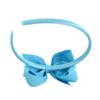 Diadema para el cabello de niños de 4 pulgadas estilo europeo y americano, accesorios para el cabello, lazo retorcido, diadema hecha a mano, nuevo, caliente 675