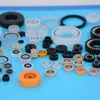 Anillo de Sellado con Recubrimiento en Spray, Sello de PTFE Resistente a la Fricción y a Solventes Orgánicos para Cuerpo de Bomba de Máquina de Pulverización Alternativa
