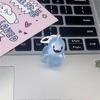 Desenho animado fantasma chaveiro geléia tridimensional luminoso elfo estudante halloween pingente casal namorada mochila jóias
