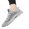 Zapatos de Coco para Hombre Verano Hombres Casuales Deportivos Malla Zapatos Hombres Ligeros Verano Transpirables Finos Tejido de Malla Zapatos de Moda