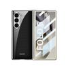 Funda para teléfono plegable Z Fold6, funda pintada para Samsung Fold6 de 6.ª generación, funda de vidrio galvanizado, funda con película para teléfono