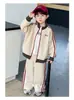 Conjunto de otoño para niño: Nueva colección de otoño 2026, conjunto de dos piezas que incluye una sudadera y pantalones casuales