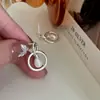 Pendientes Dulces Redondos de Perla de Imitación para Mujer, de Alta Gama, a la Moda, Versátiles, Pendientes Exquisitos, Pendientes Estilo Nicho Ins