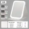 Espejo Pequeño Transfronterizo, Espejo de Maquillaje Mini Simple, Espejo Portátil, Espejo de Maquillaje de Escritorio para Mujer, Espejo de Maquillaje Portátil Plegable