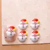 Acessórios de Nail Art de Desenho Animado de Natal Populares Transfronteiriços Papai Noel Tridimensional Fofo Árvore Acessórios de Unha Vestíveis Decorações