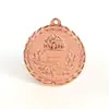 Medalhas de Metal Personalizadas para Competições Esportivas, Placas Douradas, Prateadas e de Bronze, Pequenas Medalhas Comemorativas para Corridas de Maratona Feitas Sob Medida em Estoque