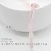 Material para Bisutería DIY de Cuentas Rosas Cristal Artificial Agujero Recto Cuentas Sueltas con Agujero Cuentas Planas Cuentas Redondas Accesorios de Cuentas de Vidrio
